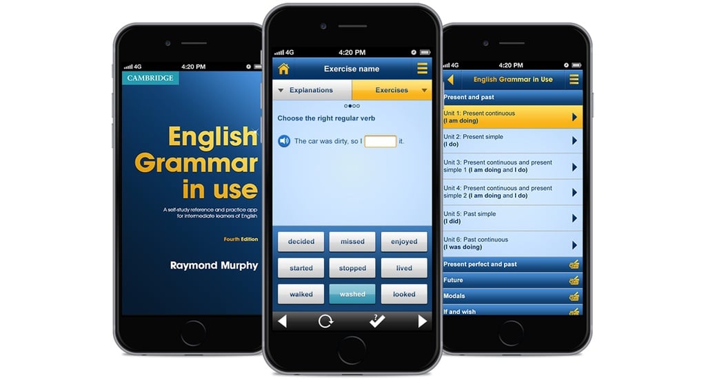 App học tiếng anh English Grammar in Use