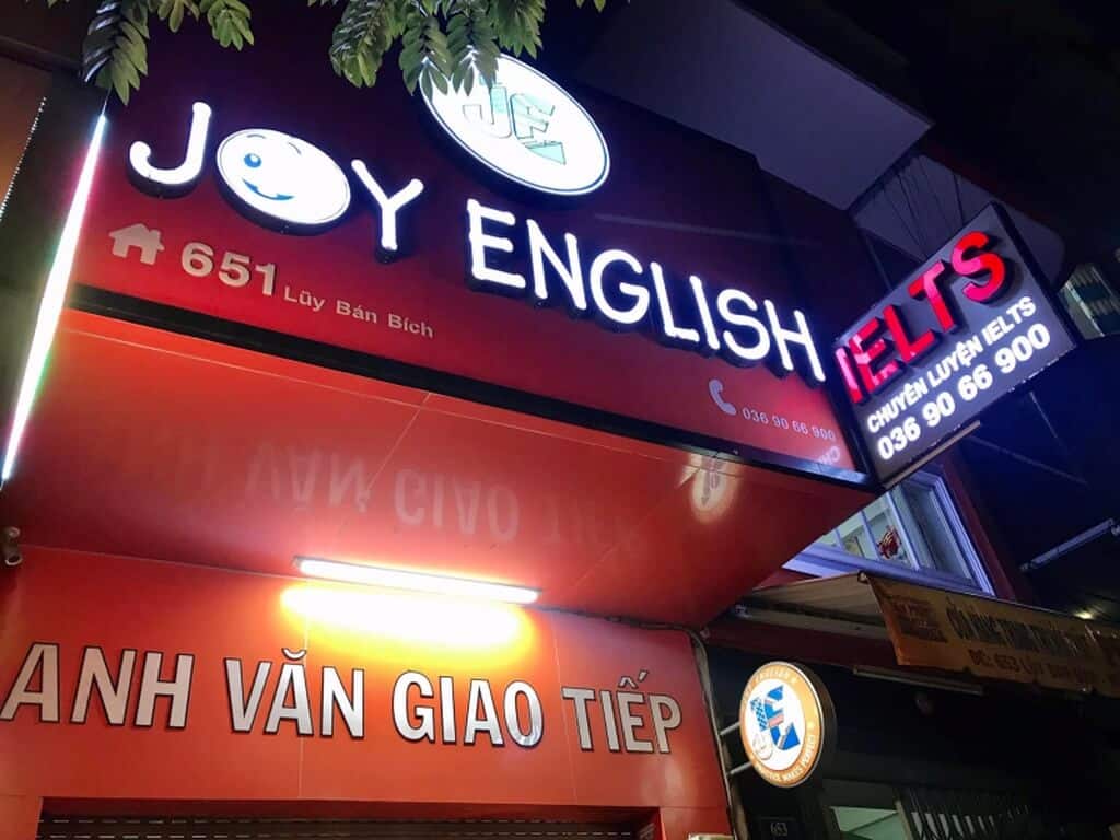 Trung tâm tiếng anh Joy English Tân Phú