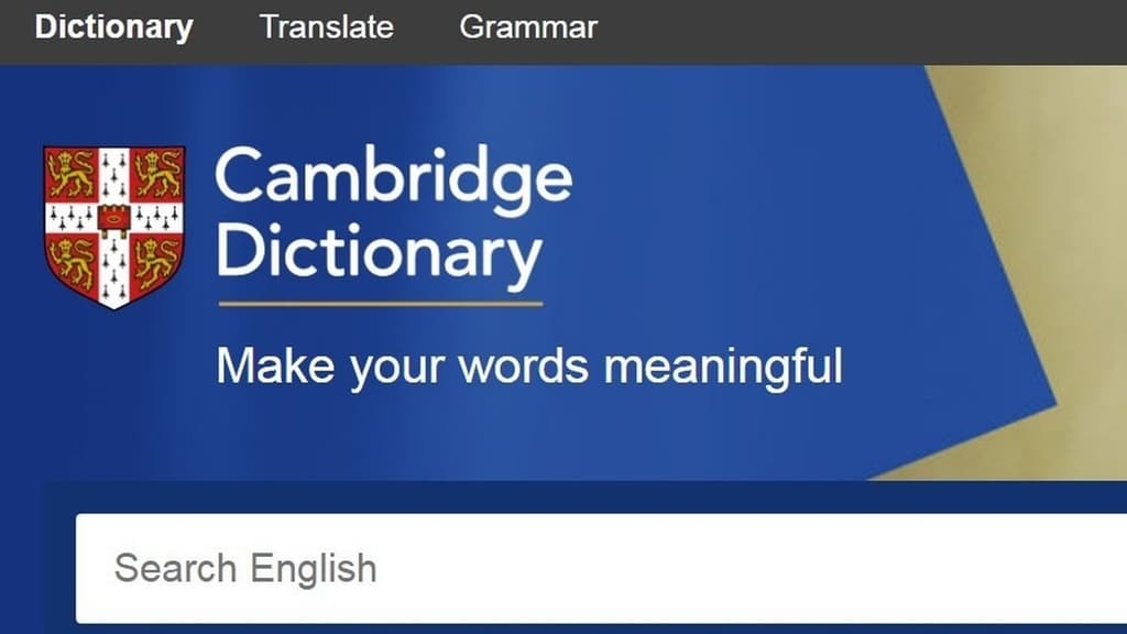 Ứng dụng dịch tiếng anh Cambridge English Dictionary
