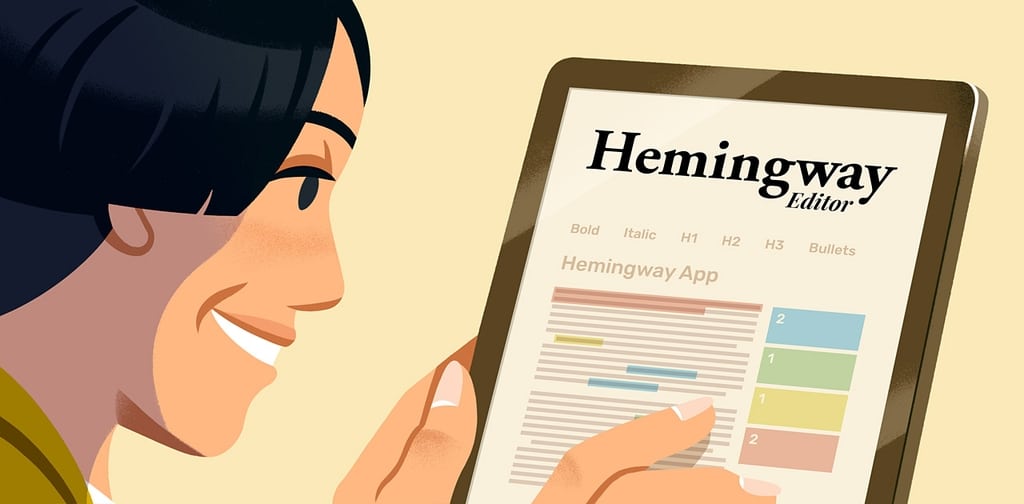  Website luyện viết tiếng anh Hemingway App