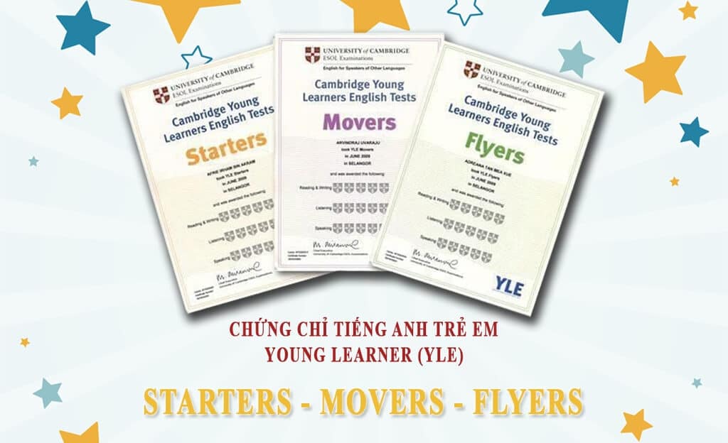 Chứng chỉ tiếng Anh Cambridge Movers