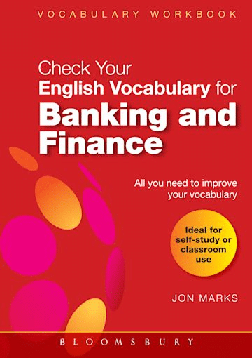 Check your vocabulary for banking and finance