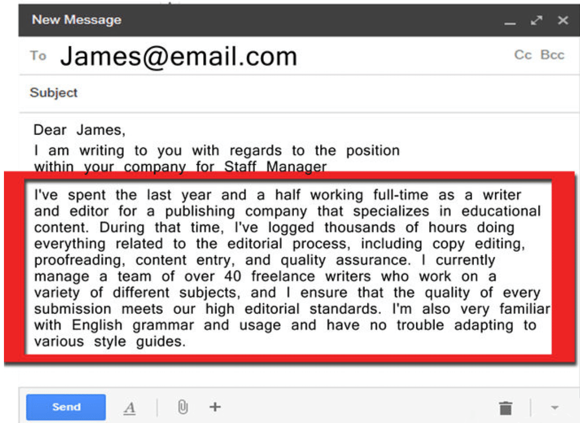 Hướng dẫn cách viết email xin việc bằng tiếng Anh