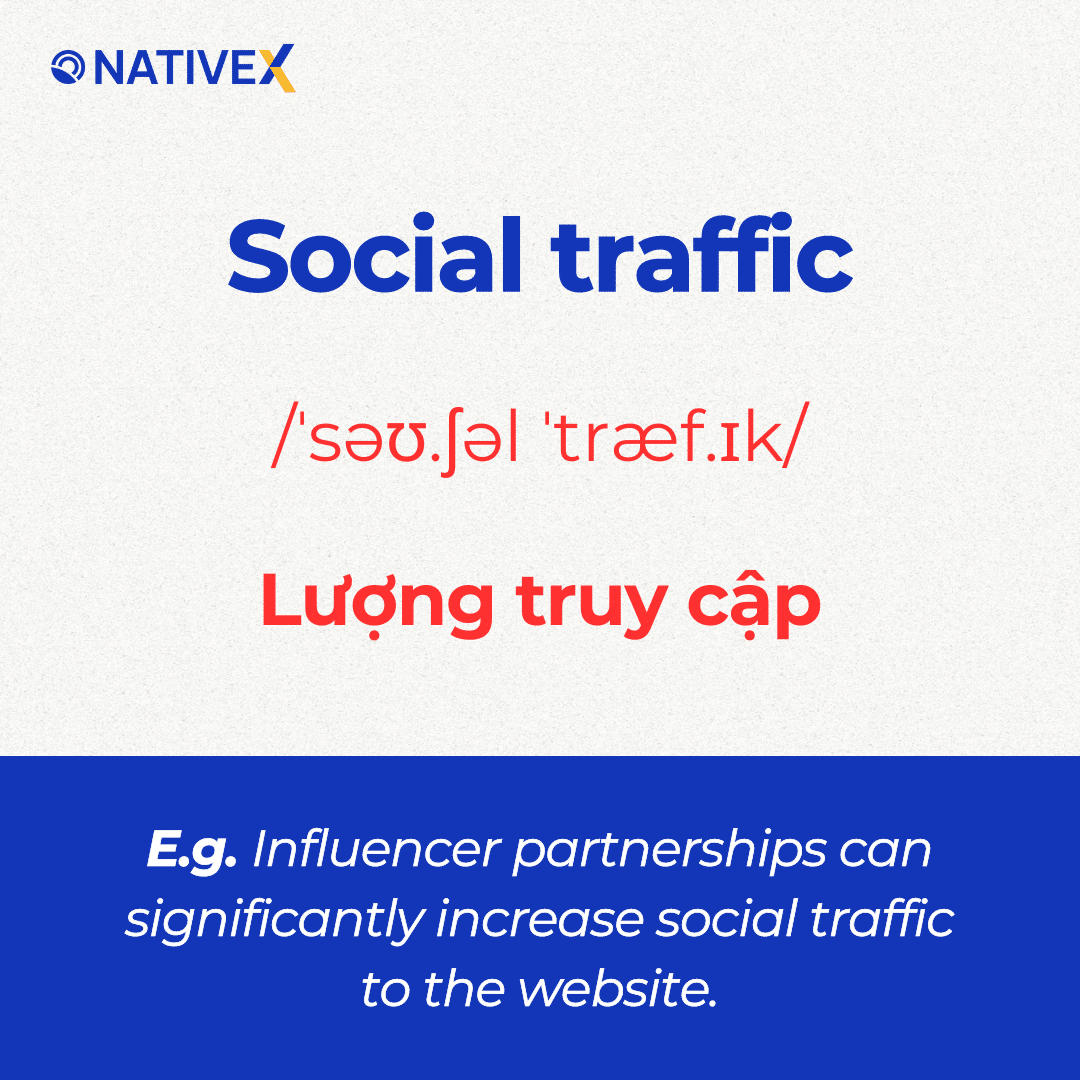 Thuật ngữ social traffic