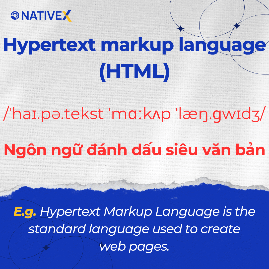 Hypertext markup language