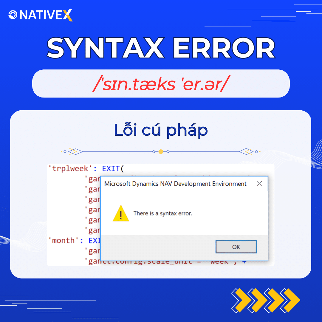 Syntax Error