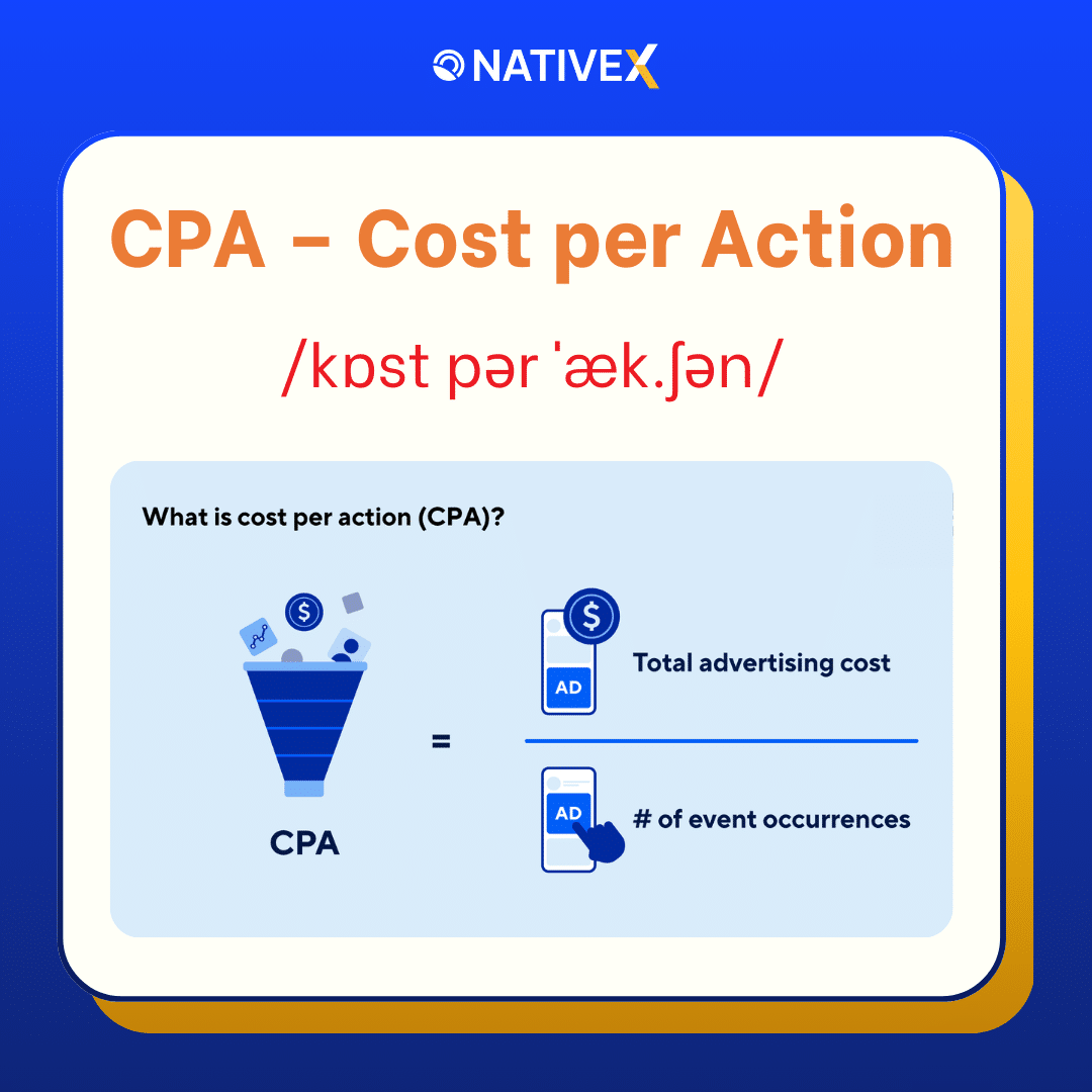 CPA – Cost Per Action