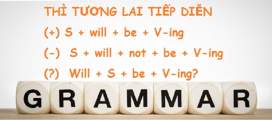 Công thức thì tương lai tiếp diễn