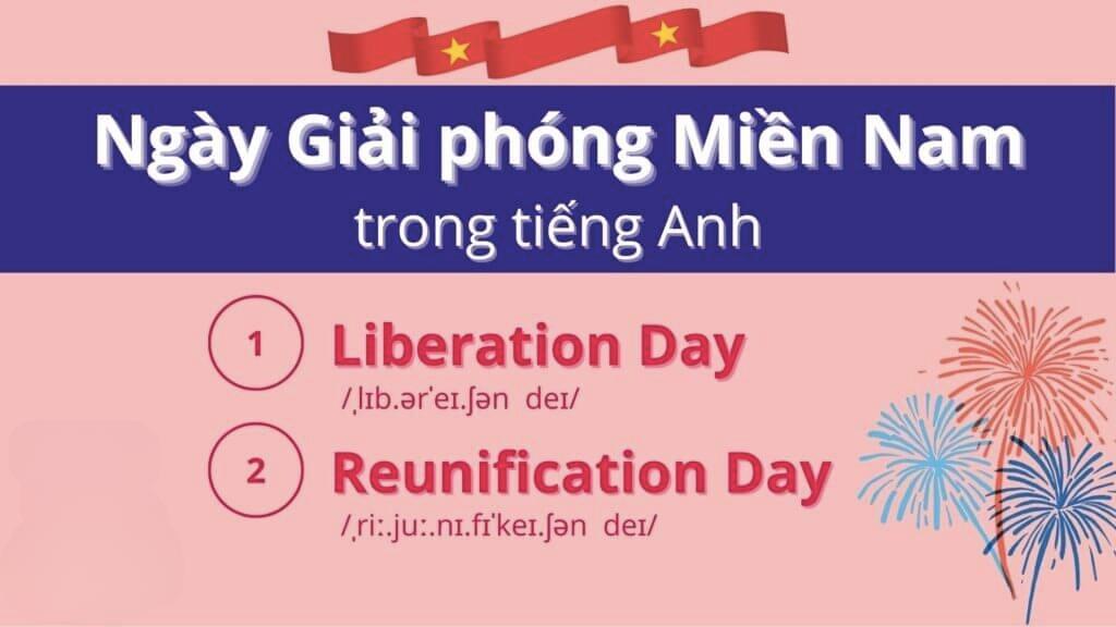 Từ vựng ngày giải phóng miền nam