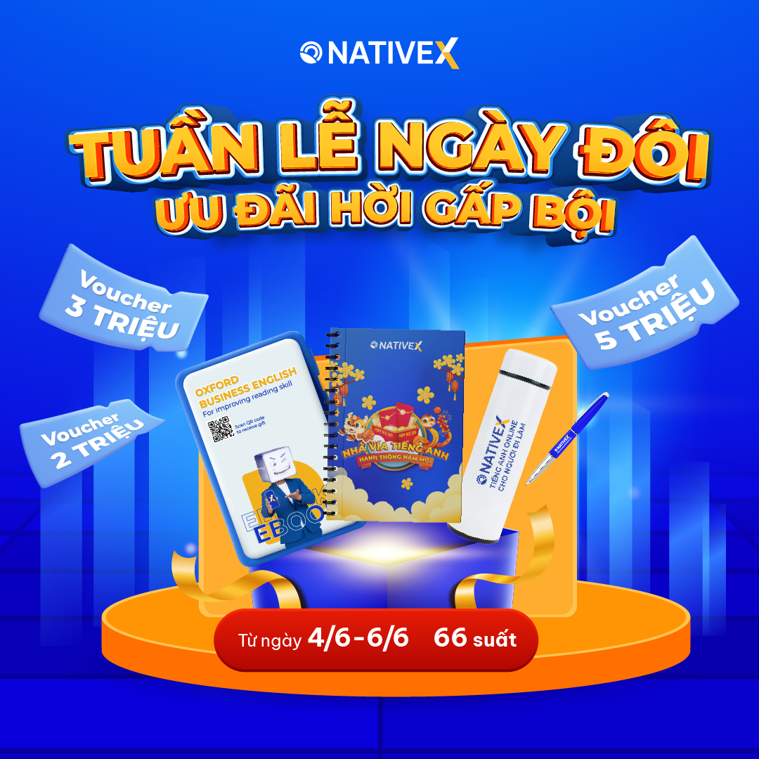 6/6 – TUẦN LỄ NGÀY ĐÔI – ƯU ĐÃI HỜI GẤP BỘI